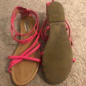 Steve Madden Hot Pink Sandals